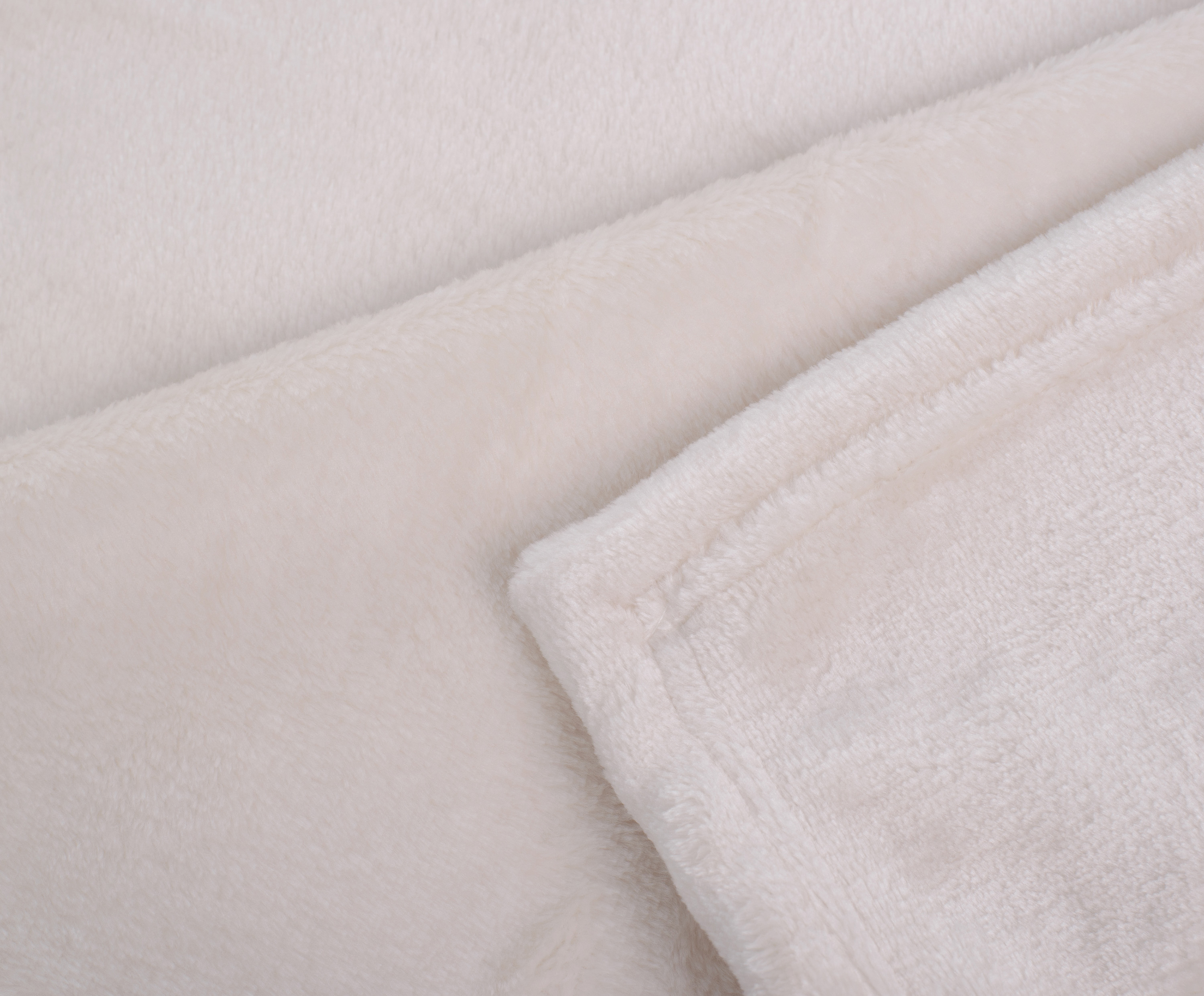 Plaids Premium creme