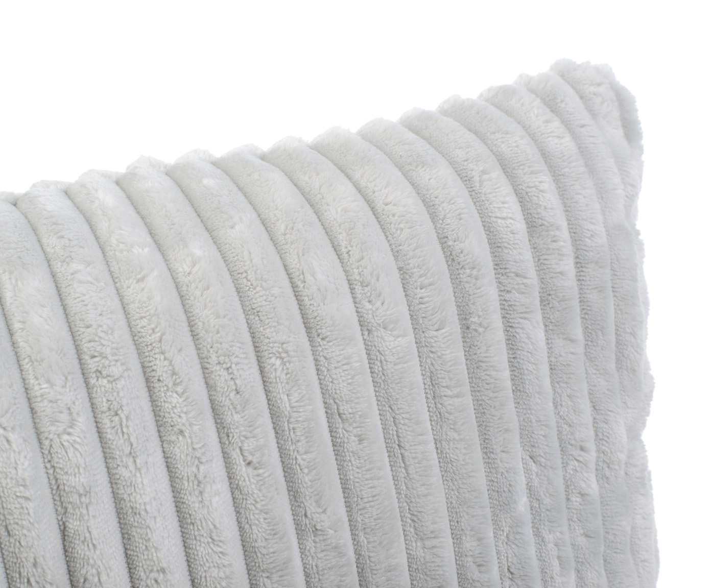 Coussin (rempli) Cord Optik 50x50 argent