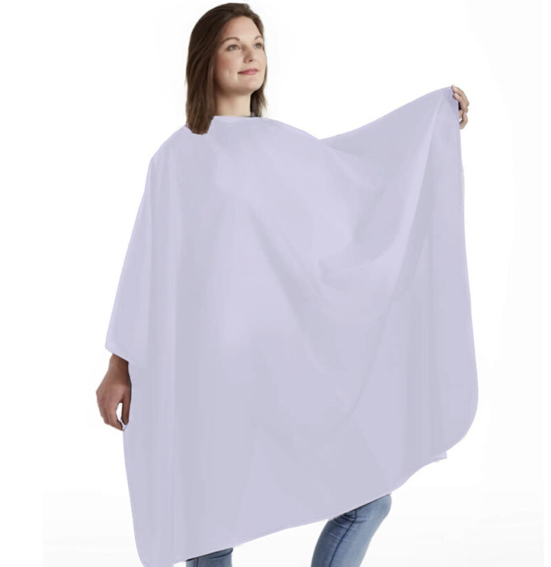 Cape de coiffure Prestige 137x150 blanc