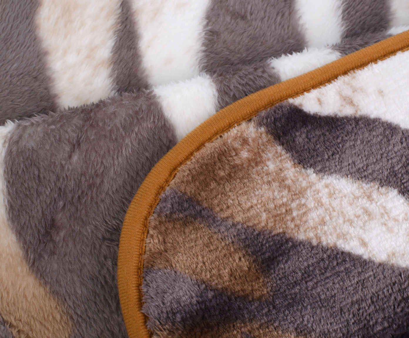Plaids Cashmere Feeling 150x200 Tigre Royal du Bengale brun