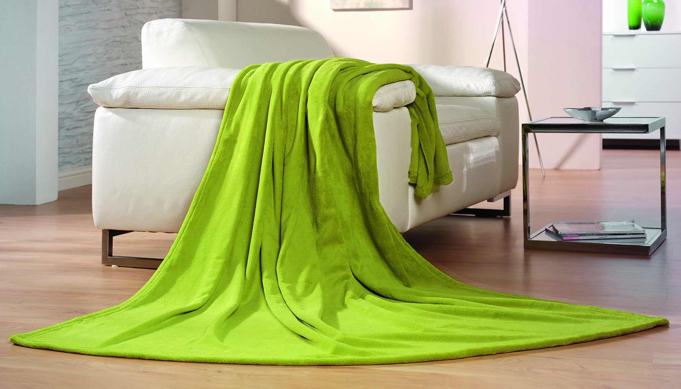 Plaids Premium vert