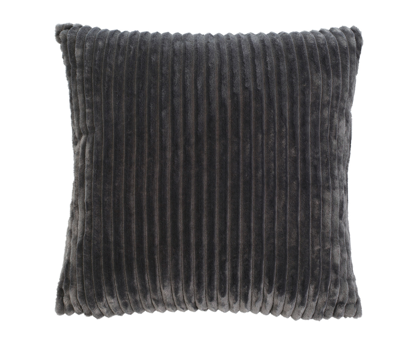 Coussin (rempli) Cord Optik 50x50 anthracite