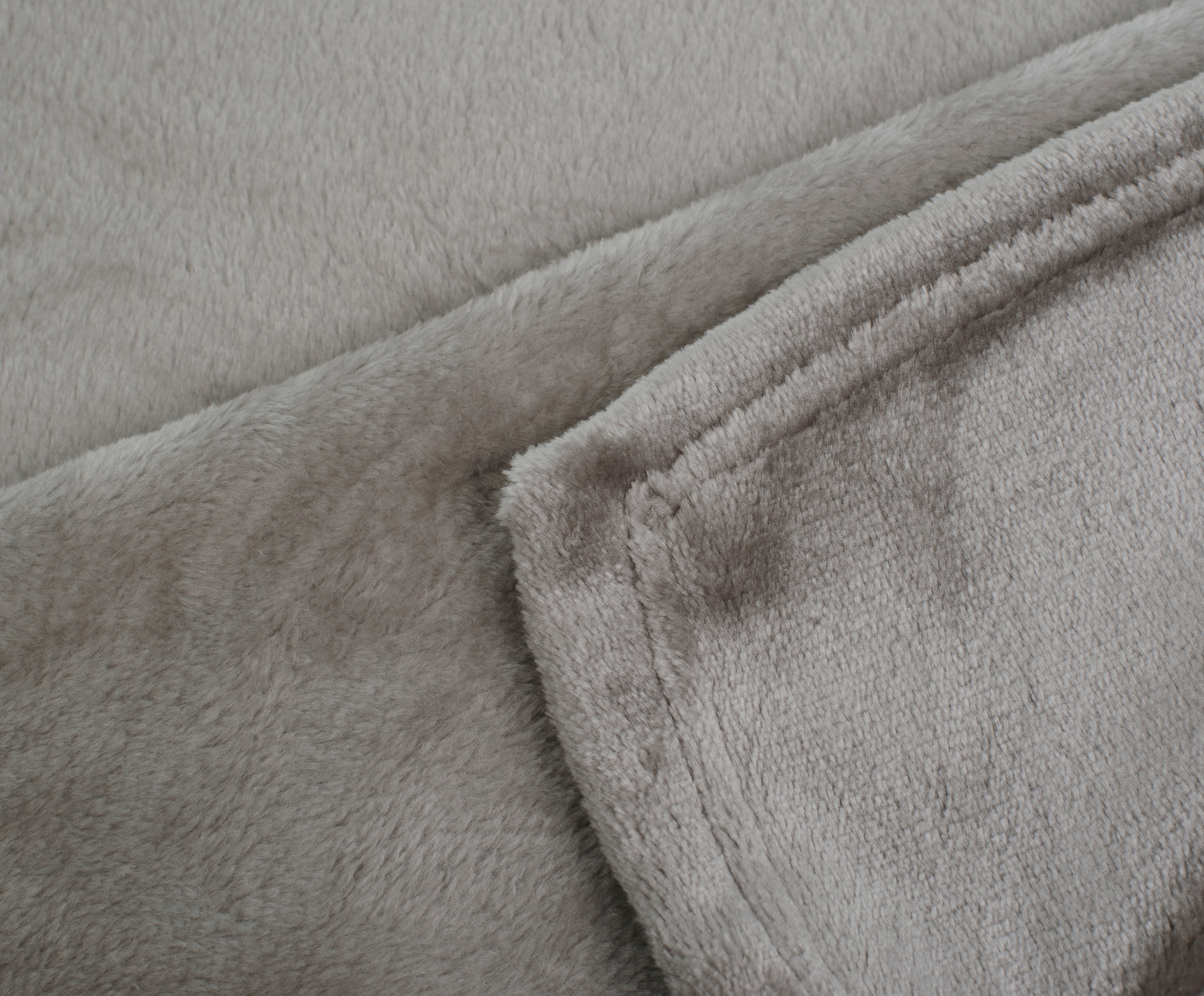 Plaids Premium gris argent