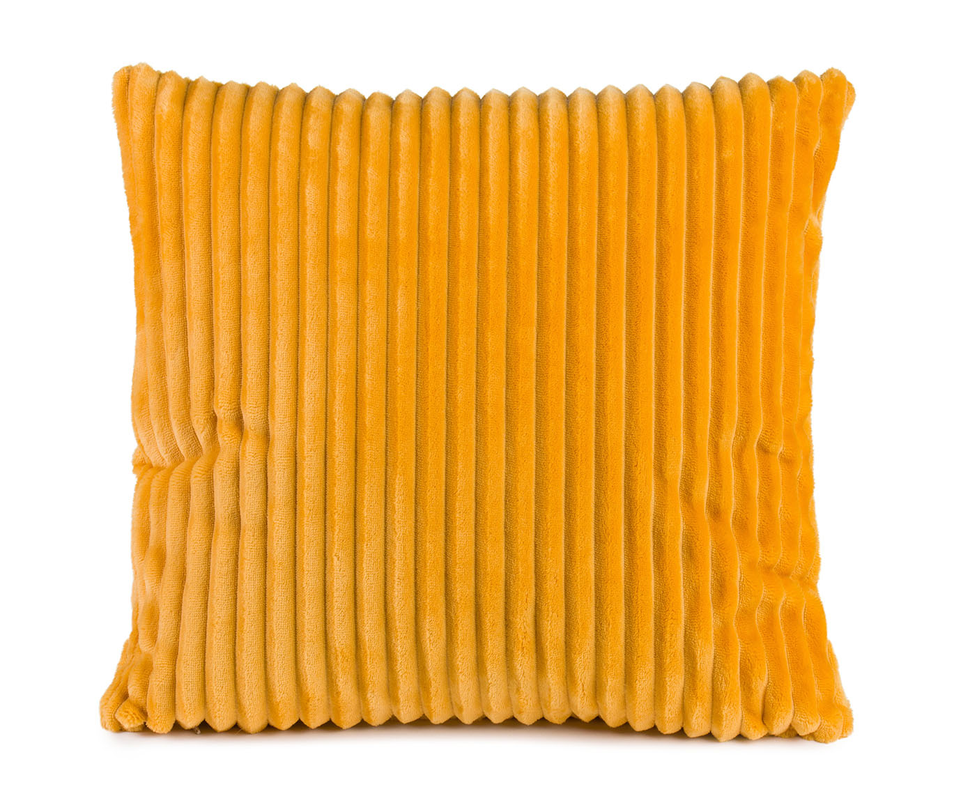 Coussin (rempli) Cord Optik 50x50 moutarde