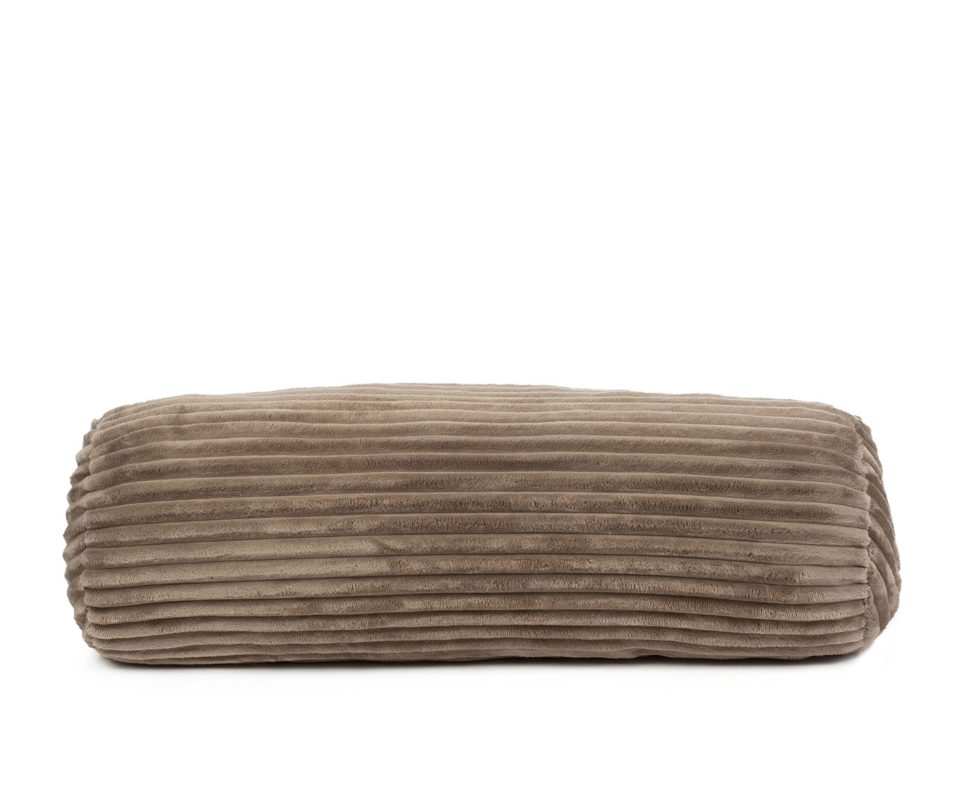 Coussin cylindrique (rempli) Cord Optik 70x22 taupe