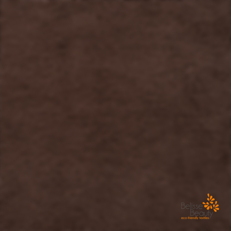 Serviettes invités 30x40 marron chocolat