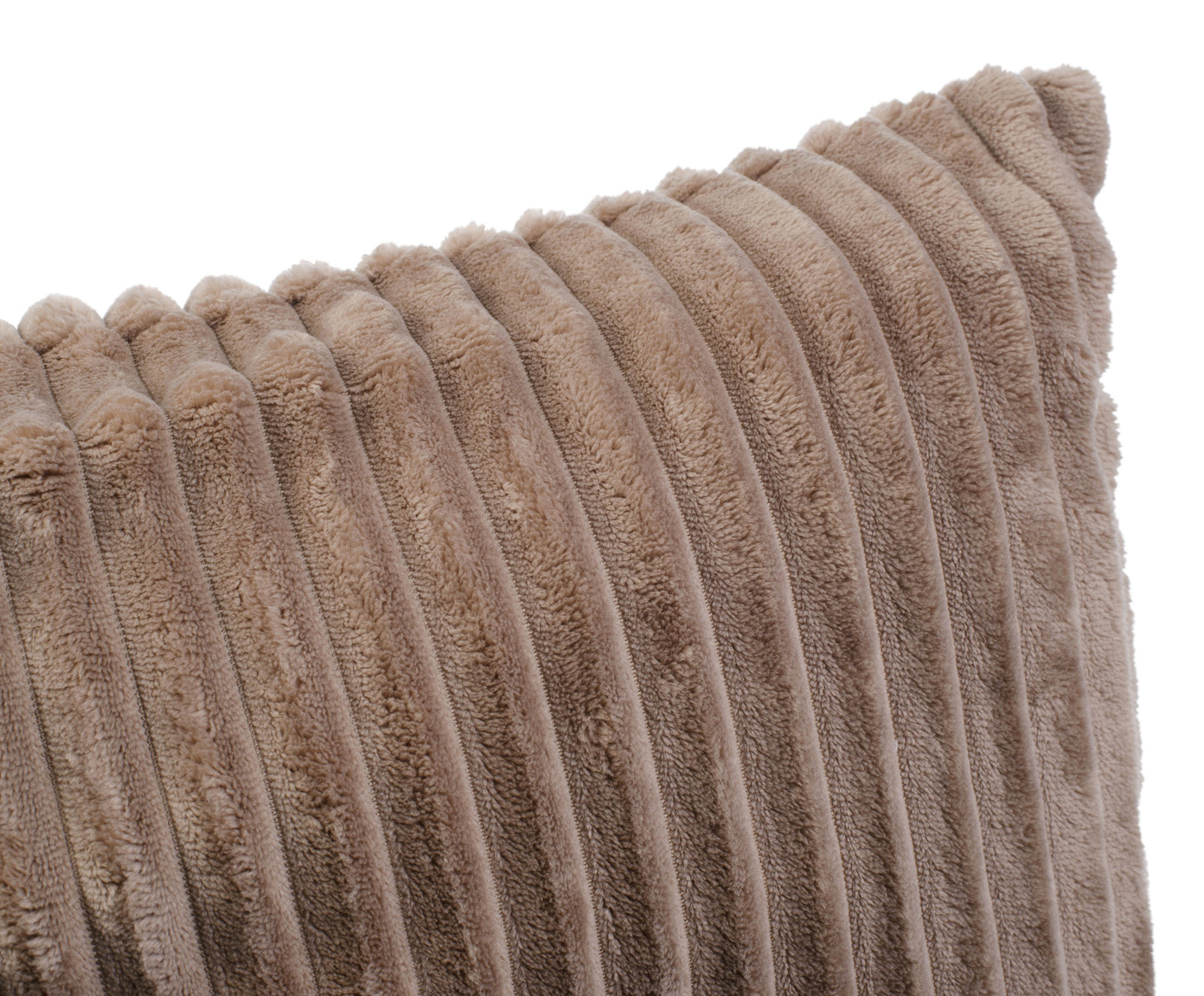 Coussin (rempli) Cord Optik 50x50 taupe