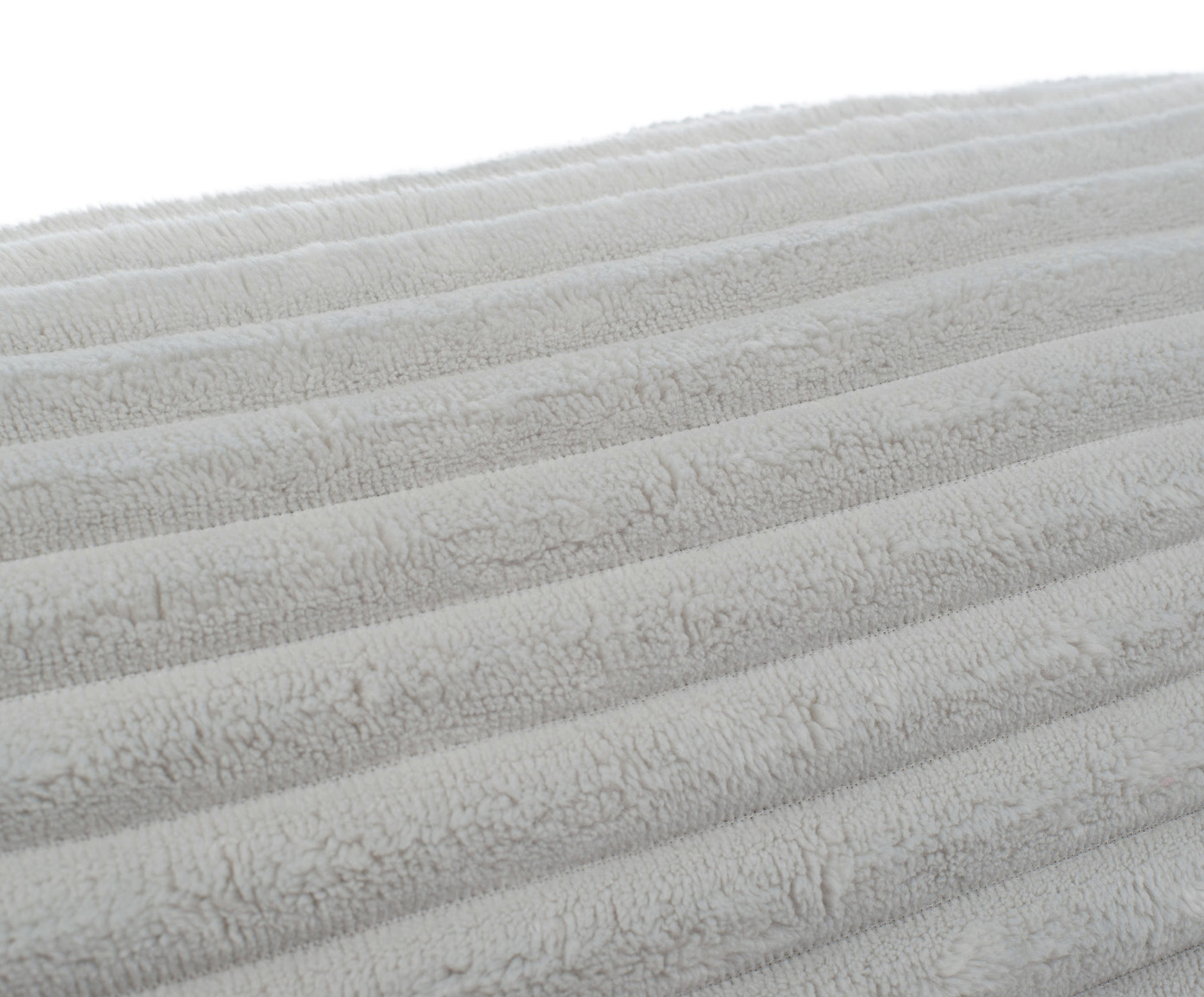 Coussin cylindrique (rempli) Cord Optik 70x22 argent